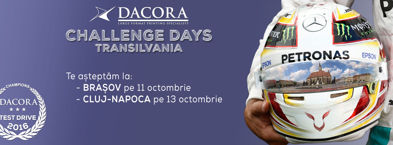Dacora Print si Epson – din nou pe pista la Dacora Challenge Days Transilvania 2016